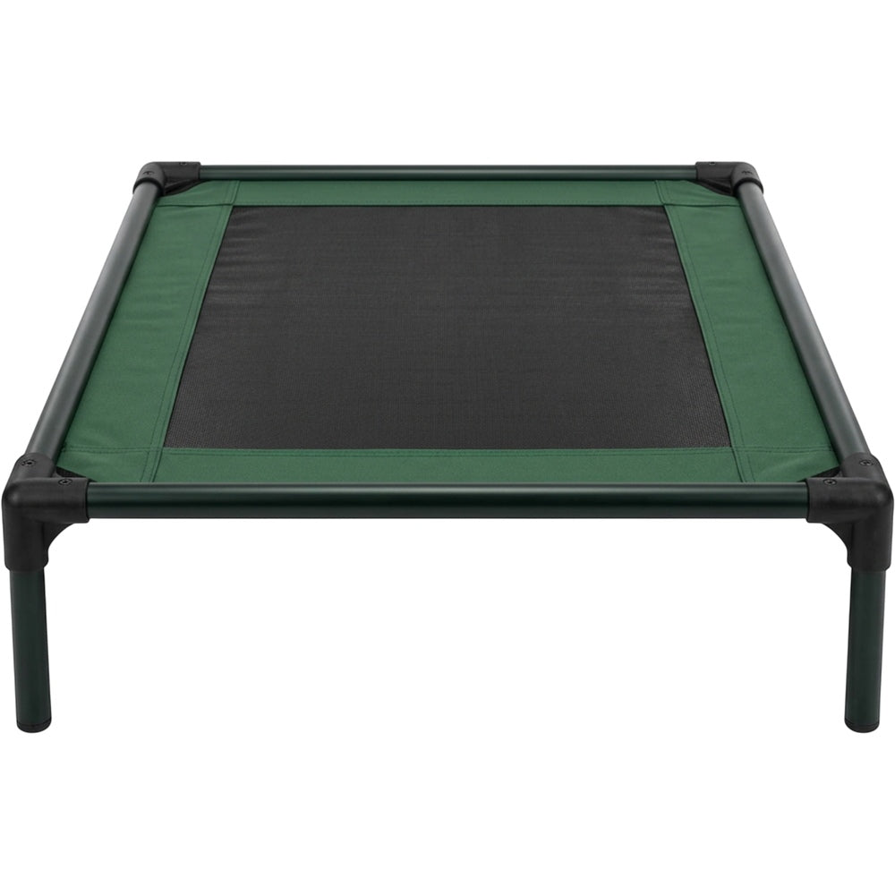 Yfbkn Large Aluminum Frame Mesh Dog Cot Forest Green 44 Inch - Product view