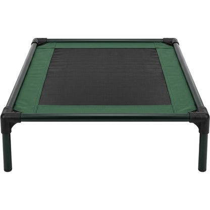Yfbkn Large Aluminum Frame Mesh Dog Cot Forest Green 44 Inch - Product view