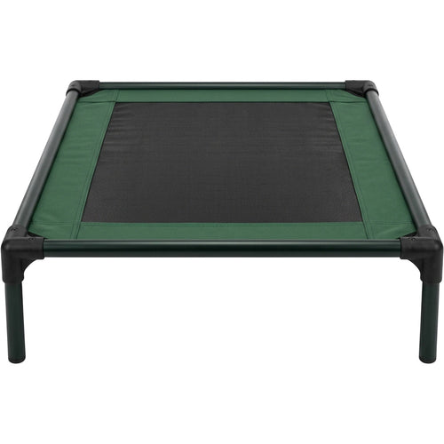 Yfbkn Large Aluminum Frame Mesh Dog Cot Forest Green 44 Inch - Product view
