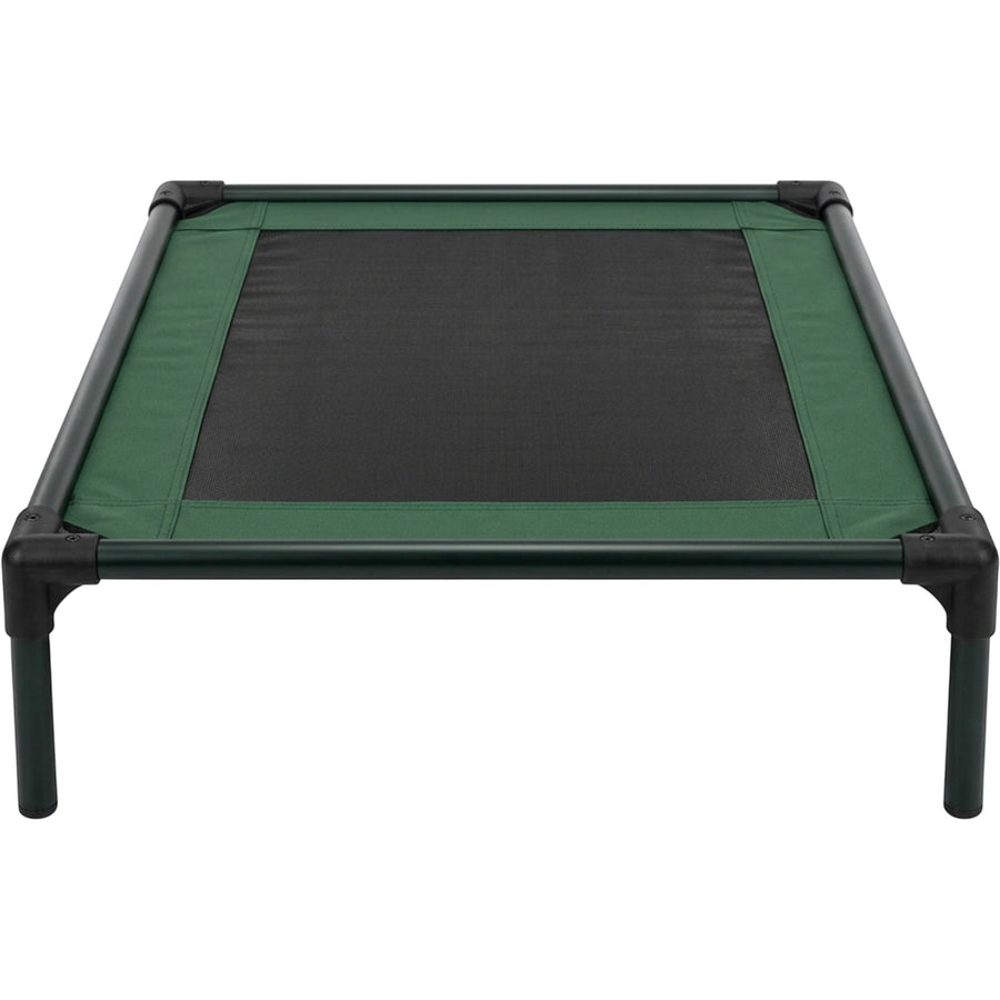 Yfbkn Large Aluminum Frame Mesh Dog Cot Forest Green 44 Inch