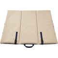 Yfbkn Large Three Panel Roll Up Dog Mat Sand Navy 48 Inch - Product view